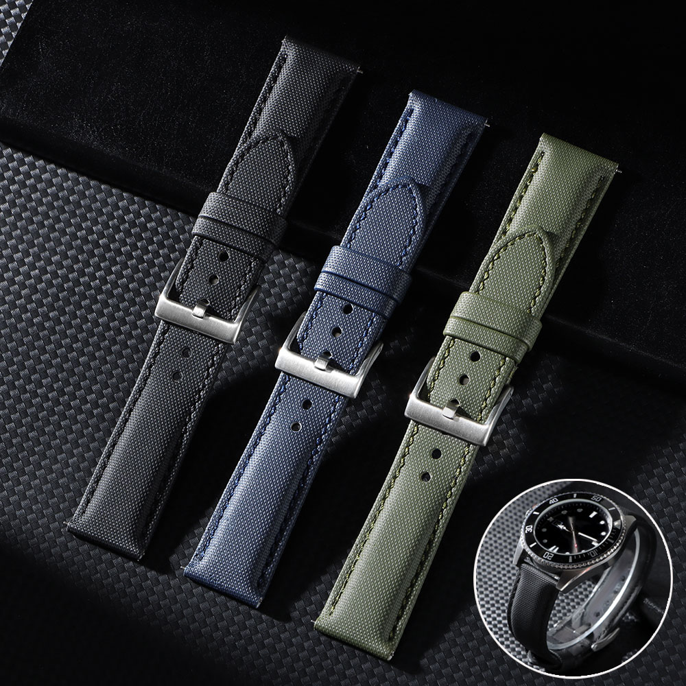 Premium Sailcloth Watch Band f - Canvas Strap Watch ulasan dan harga