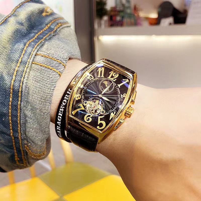 SEWOR Mechanical Watch Men Gol - Seiko Watch Prospex ulasan dan harga