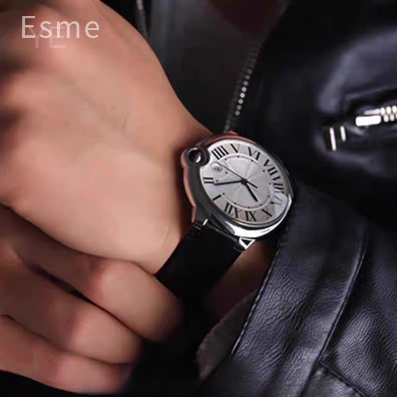 For Cartier Unisex Watch Strap - Cartier Watch Ballon Bleu ulasan dan harga