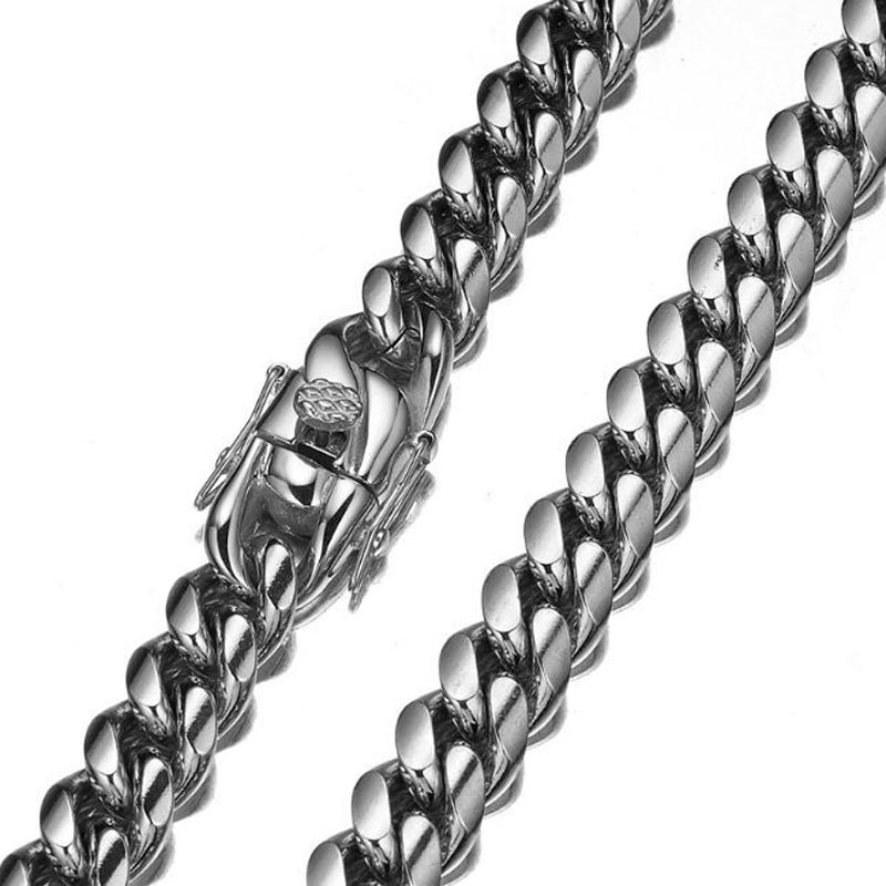 316L Stainless Steel Miami Cur - Butterfly Clasp Deployant ulasan dan harga