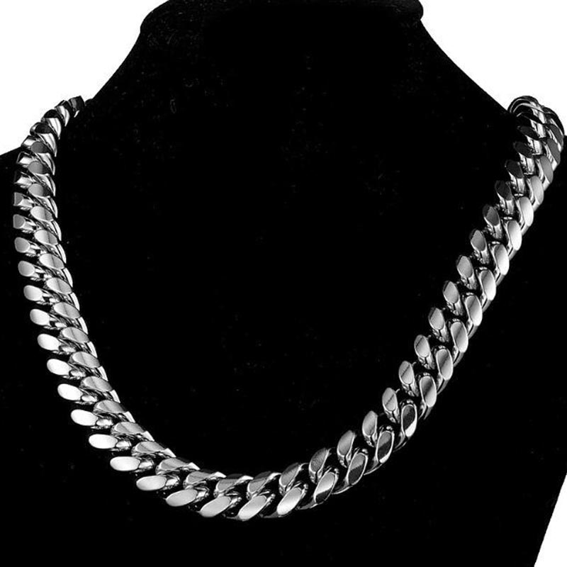 316L Stainless Steel Miami Cur - Butterfly Clasp Deployant ulasan dan harga