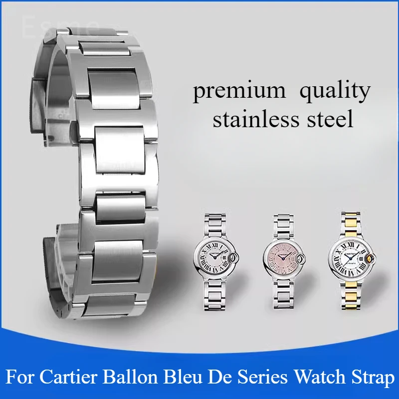 Watchband for Cartier Ballon B - Cartier Watch Ballon Bleu ulasan dan harga