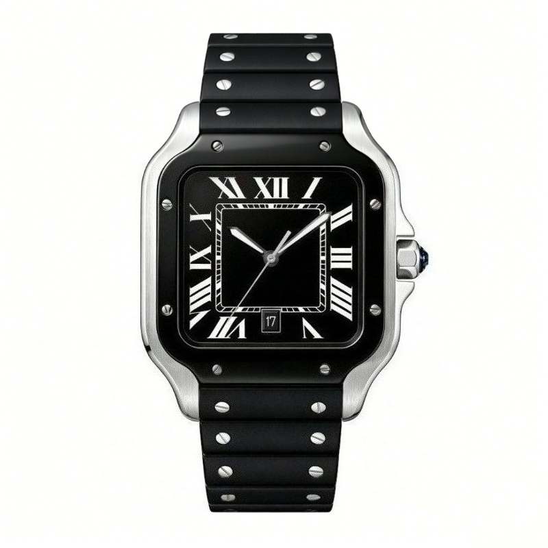 New Luxury Men's Quartz Watch  - Cartier Watch Santos ulasan dan harga