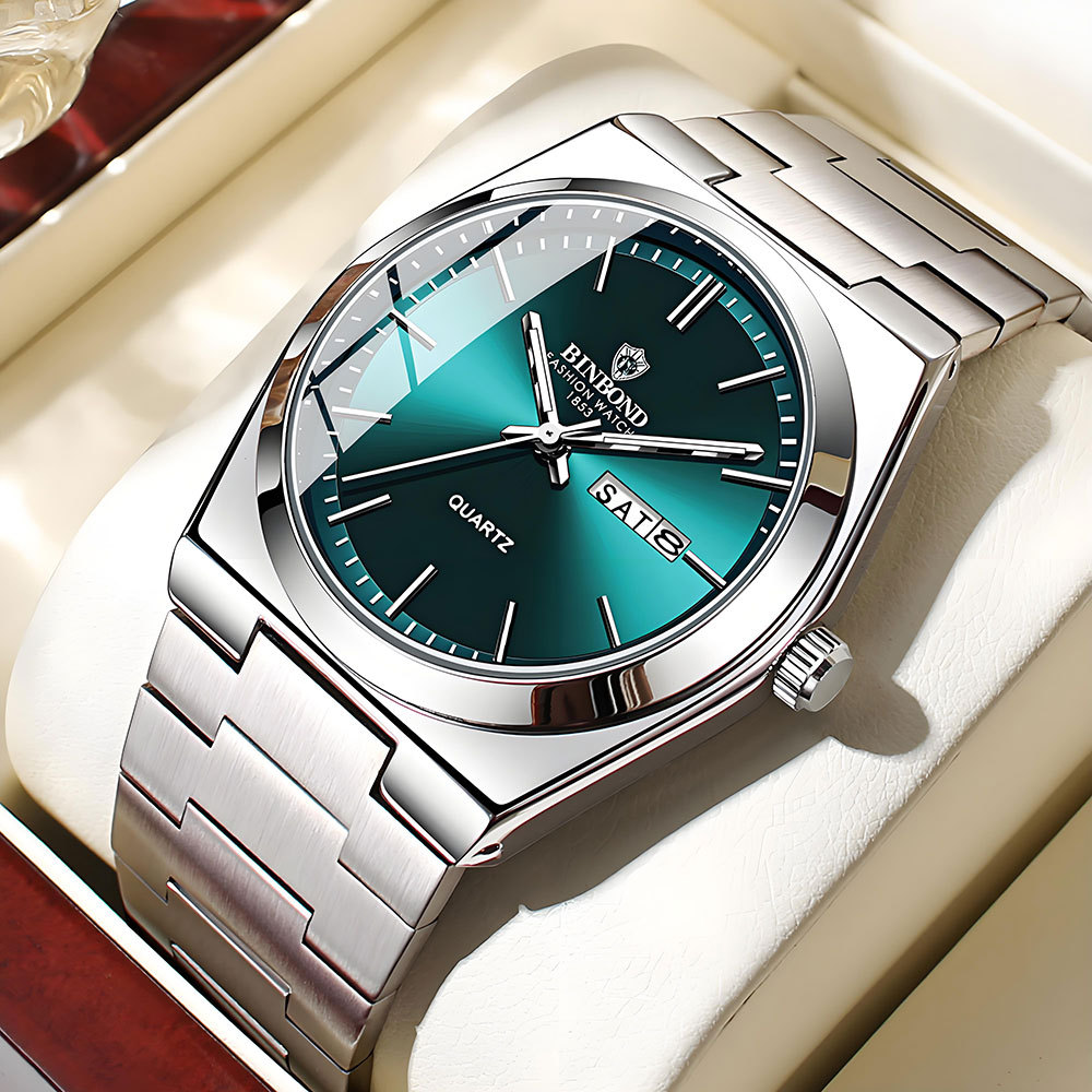 BINBOND Genuine Men Watch Ligh - Seiko Watch 5 Sports ulasan dan harga