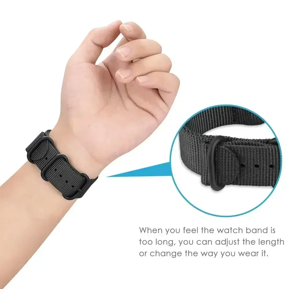 Canvas Nylon Strap for Garmin  - Canvas Strap Watch ulasan dan harga