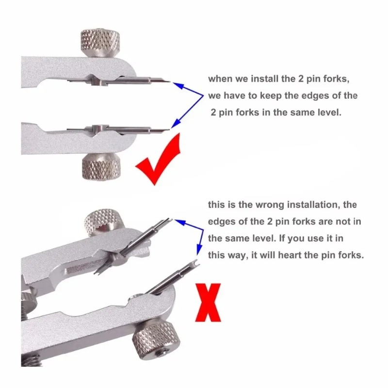 Aluminum Alloy Watch Band Remo - Spring Bar Tool Set ulasan dan harga