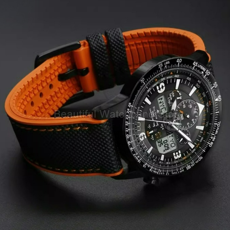 Men's Fluororubber Silicone Wa - Citizen Watch Promaster ulasan dan harga