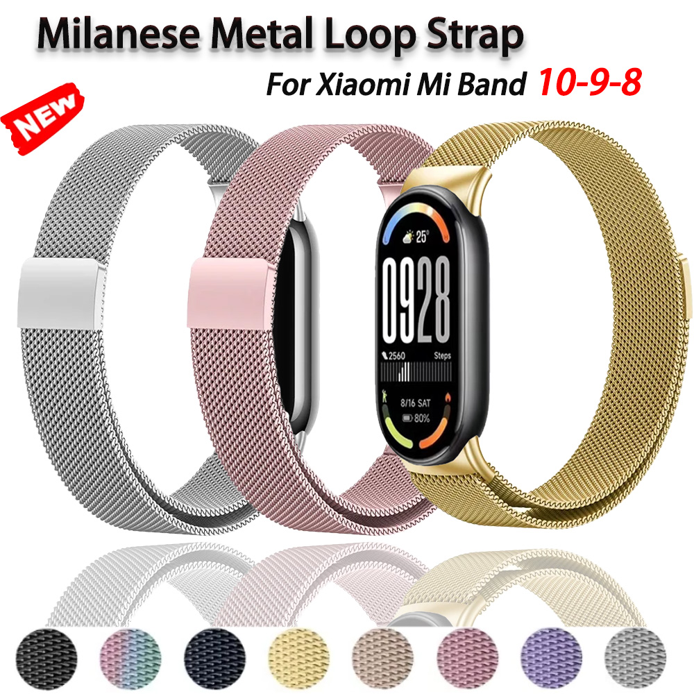 Milanese Loop Strap For Xiaomi - Milanese Loop Magnetic ulasan dan harga