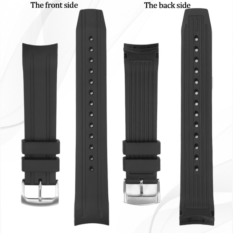 22mm Curved End Silicone Watch - Citizen Watch Promaster ulasan dan harga