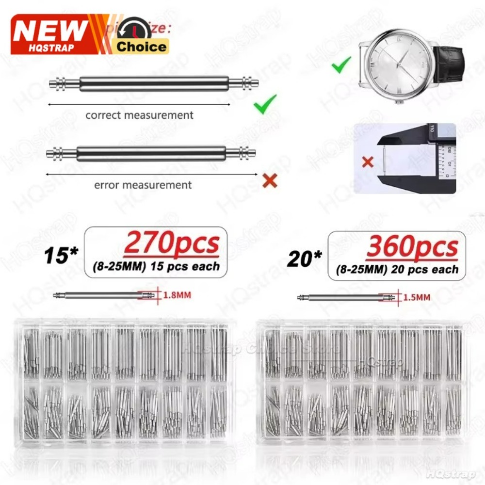 1/2set Strainless Steel Spring - Spring Bar Tool Set ulasan dan harga