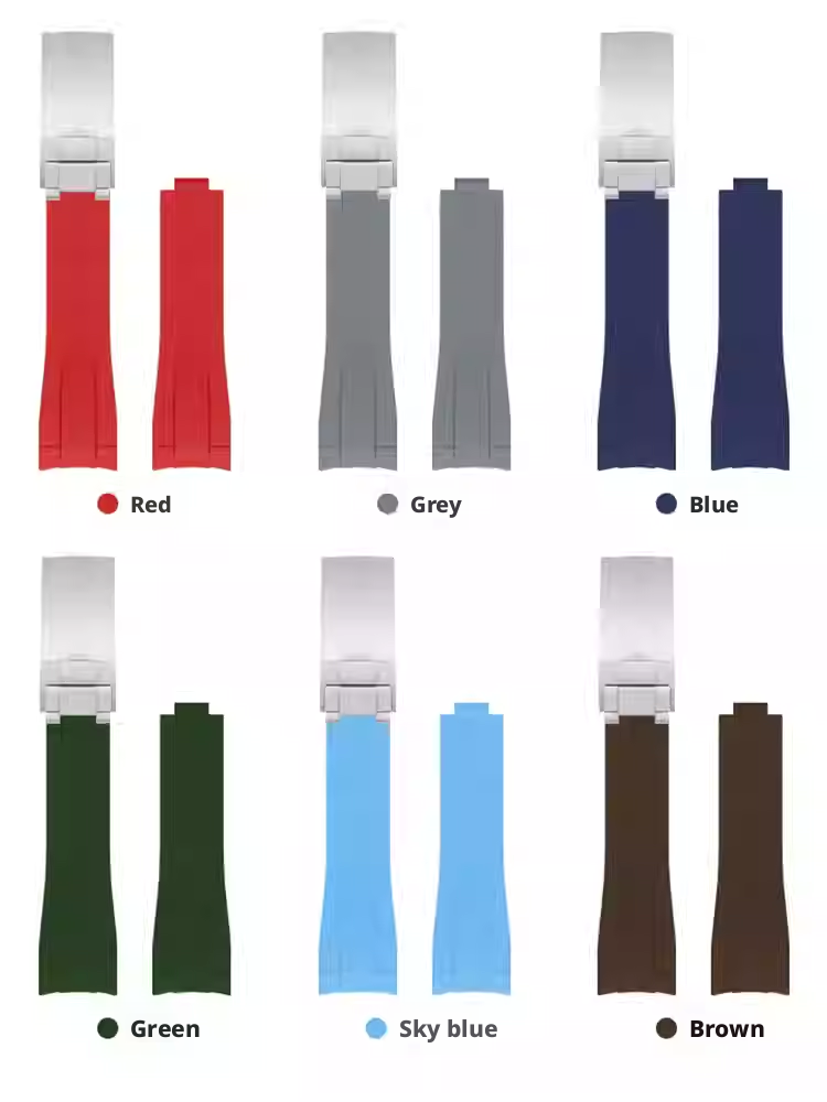 For Rolex High Quality Silicon - Butterfly Clasp Deployant ulasan dan harga