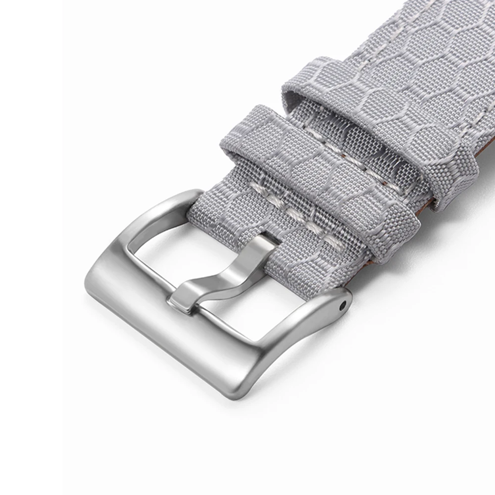 20mm 22mm Smooth Genuine Nylon - Perlon Strap Woven ulasan dan harga