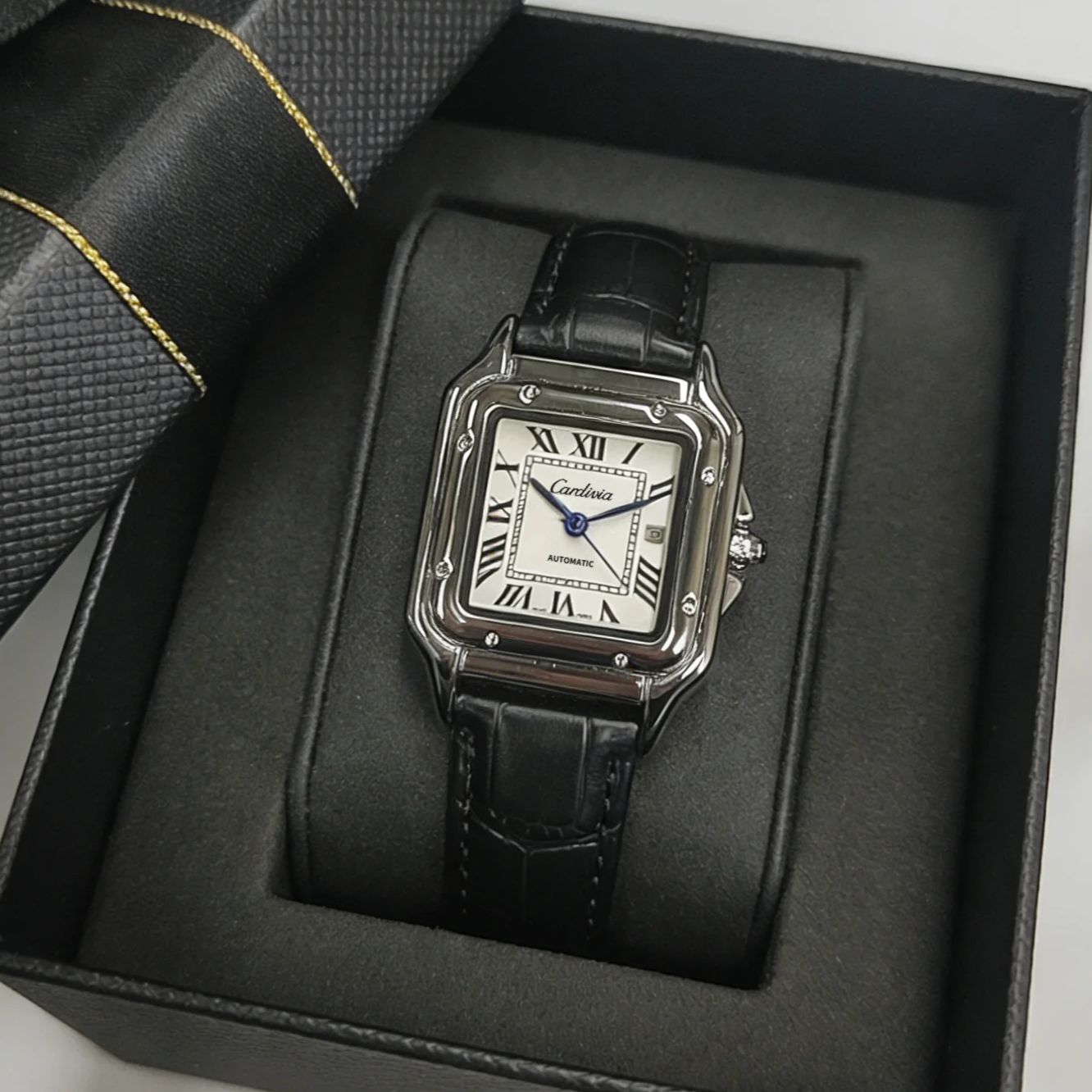 Retro Square Women's Quartz Wa - Cartier Watch Santos ulasan dan harga