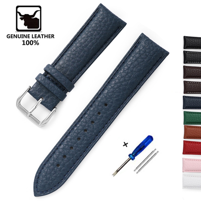 Litchi Pattern Soft Leather Wa - Suede Strap Watch ulasan dan harga