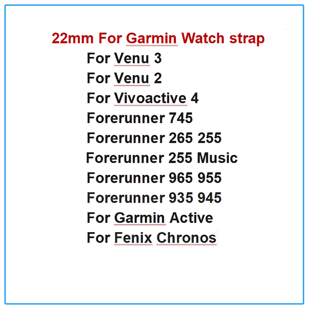 Silicone 22mm Strap For Garmin - Mesh Strap Metal ulasan dan harga