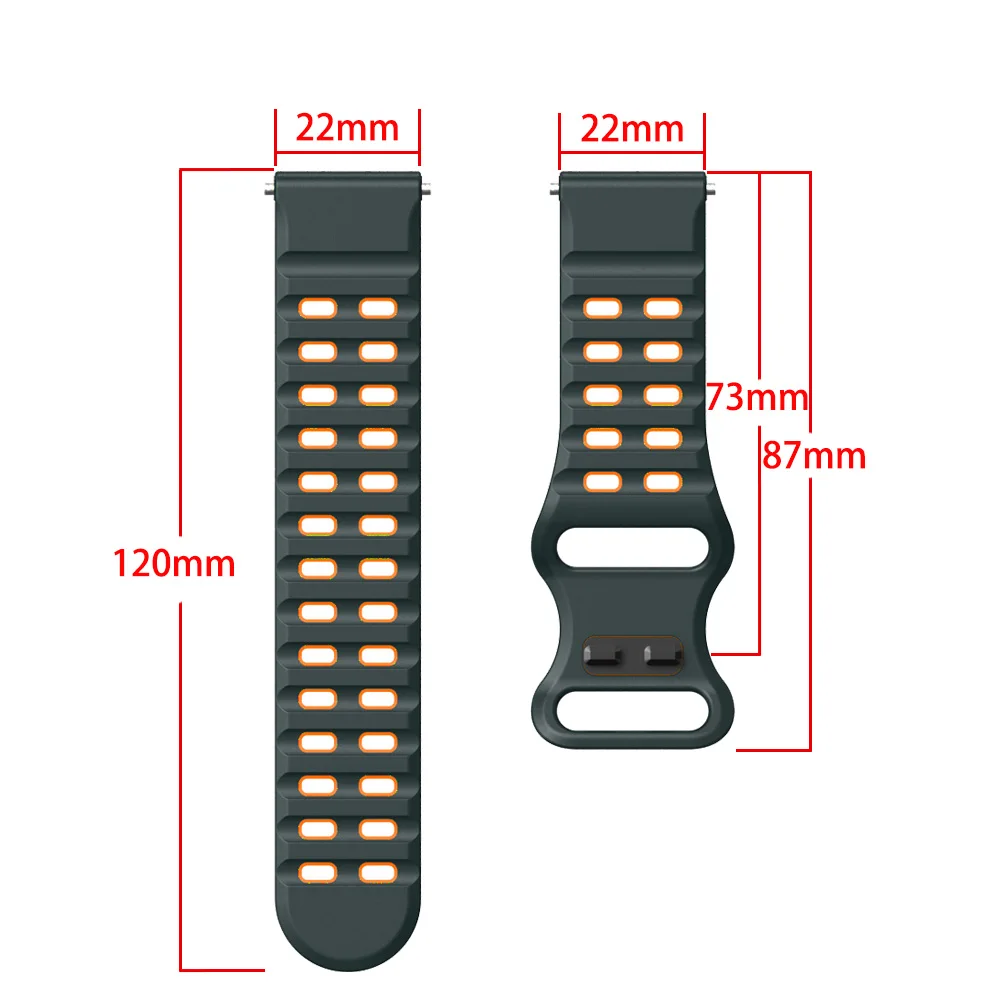 Silicone 22mm Strap For Garmin - Mesh Strap Metal ulasan dan harga