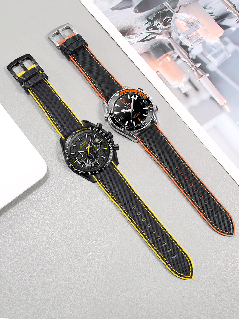 Nylon Textured Watch Strap Sui - Omega Watch Speedmaster ulasan dan harga