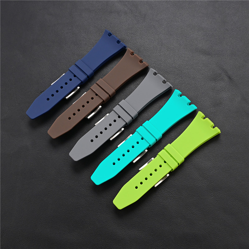 Rubber Silicone Strap 26mm for - Audemars Piguet Watch Royal Oak Offshore ulasan dan harga