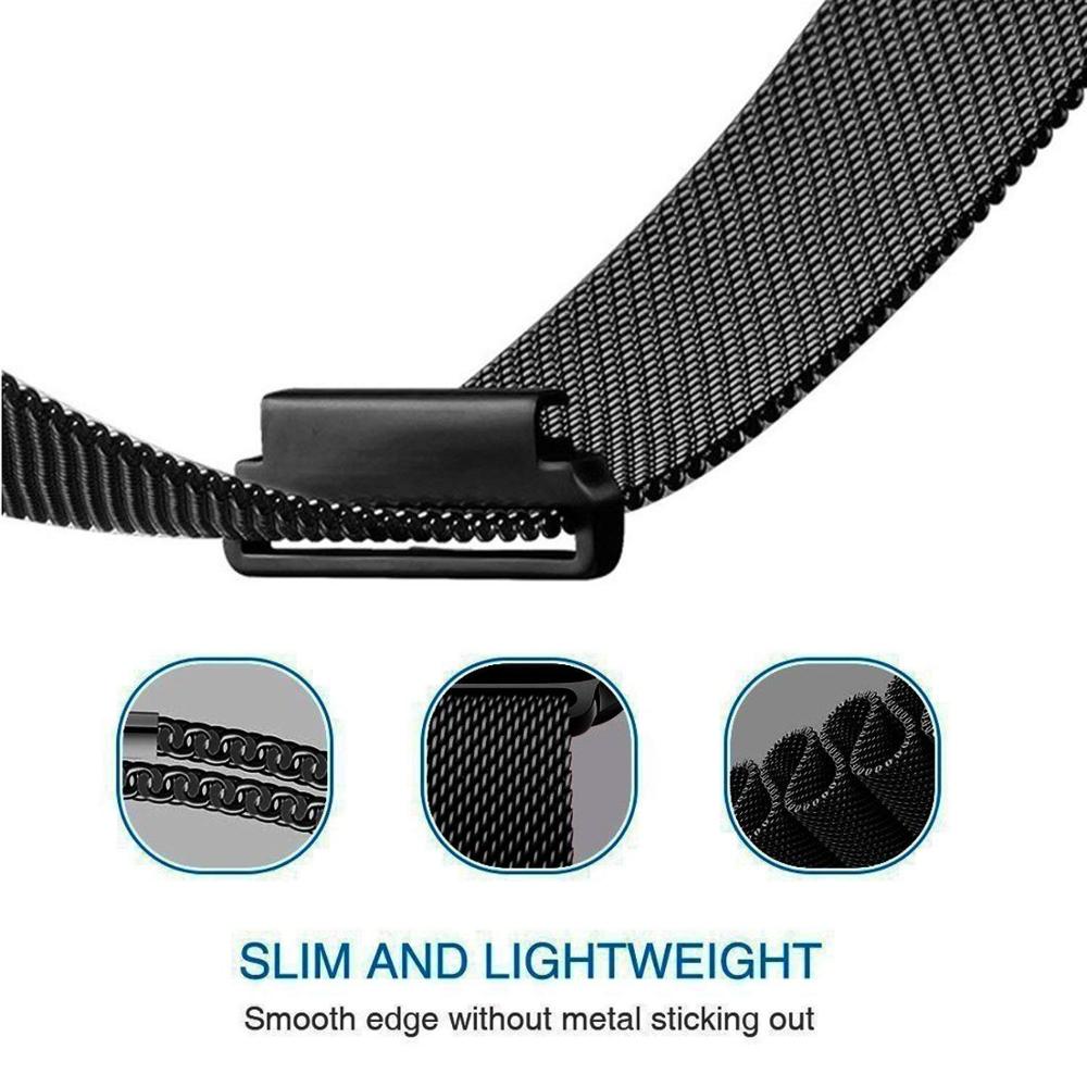 20mm 22mm Milanese Loop Strap  - Milanese Loop Magnetic ulasan dan harga