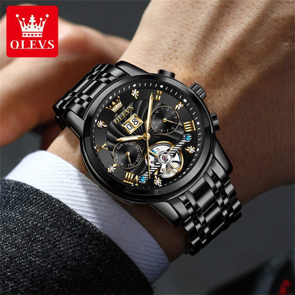 OLEVS Classic Men's Watches To - Rolex Watch Daytona ulasan dan harga