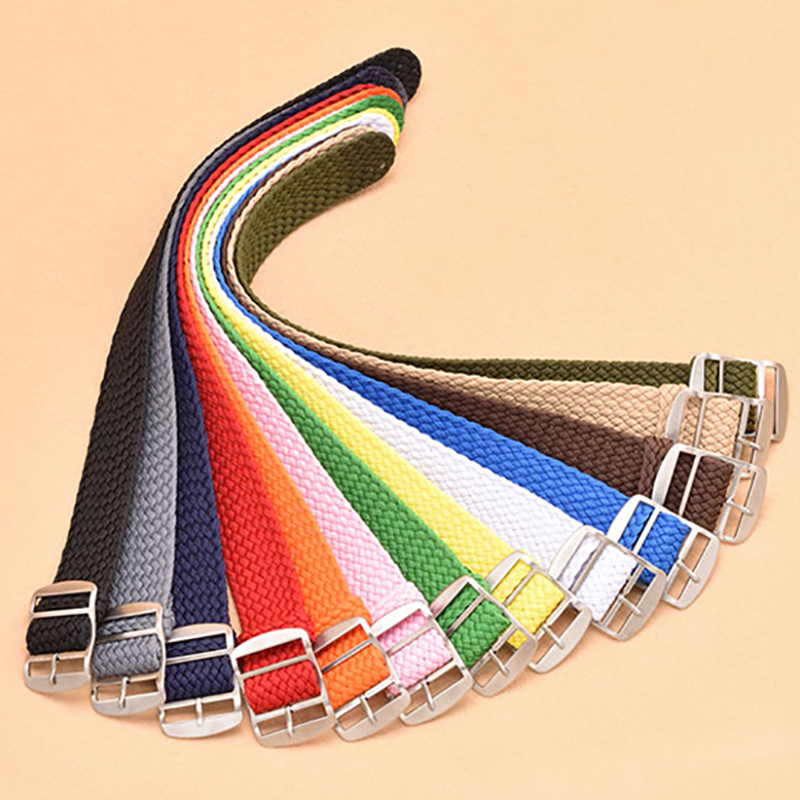 Nylon Weave Watch Strap for Pe - Perlon Strap Woven ulasan dan harga