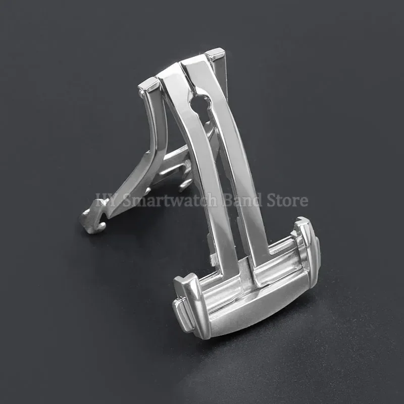 16mm 18mm 20mm Metal Watch Ban - Butterfly Clasp Deployant ulasan dan harga