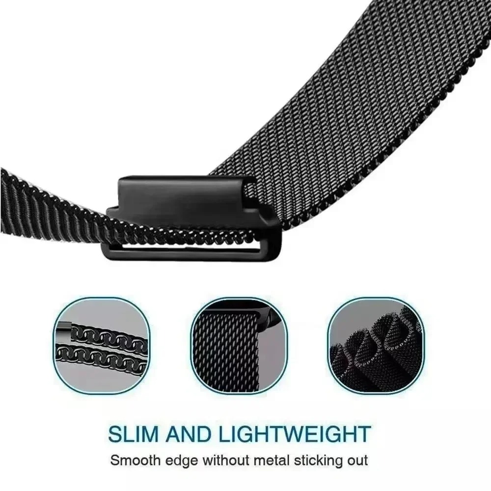 20mm 22mm Milanese Loop Strap  - Milanese Loop Magnetic ulasan dan harga