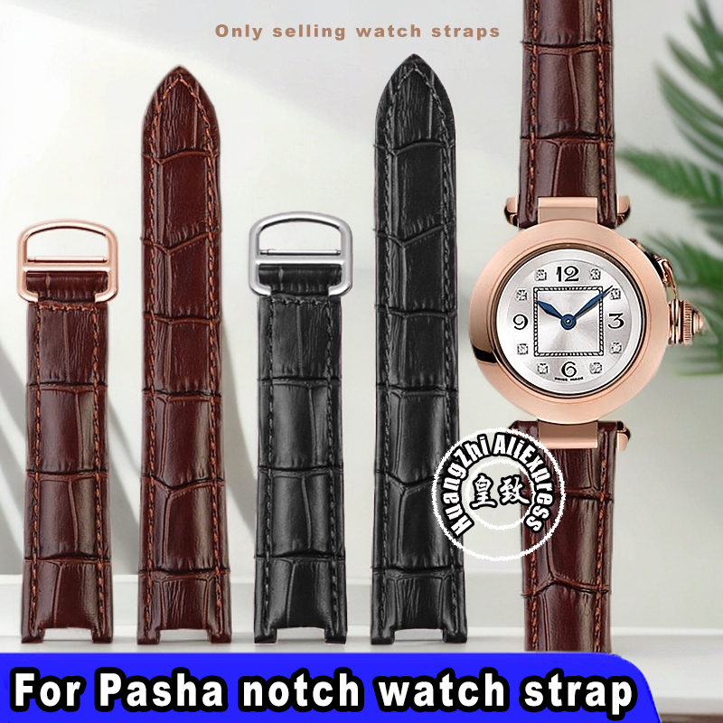 Cow Leather Watch Strap For Ca - Cartier Watch Tank ulasan dan harga