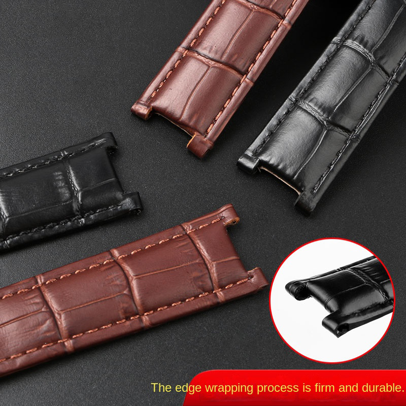 Cow Leather Watch Strap For Ca - Cartier Watch Tank ulasan dan harga