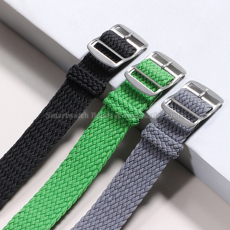 14mm 16mm 18mm 20mm 22mm Woven - Perlon Strap Woven ulasan dan harga