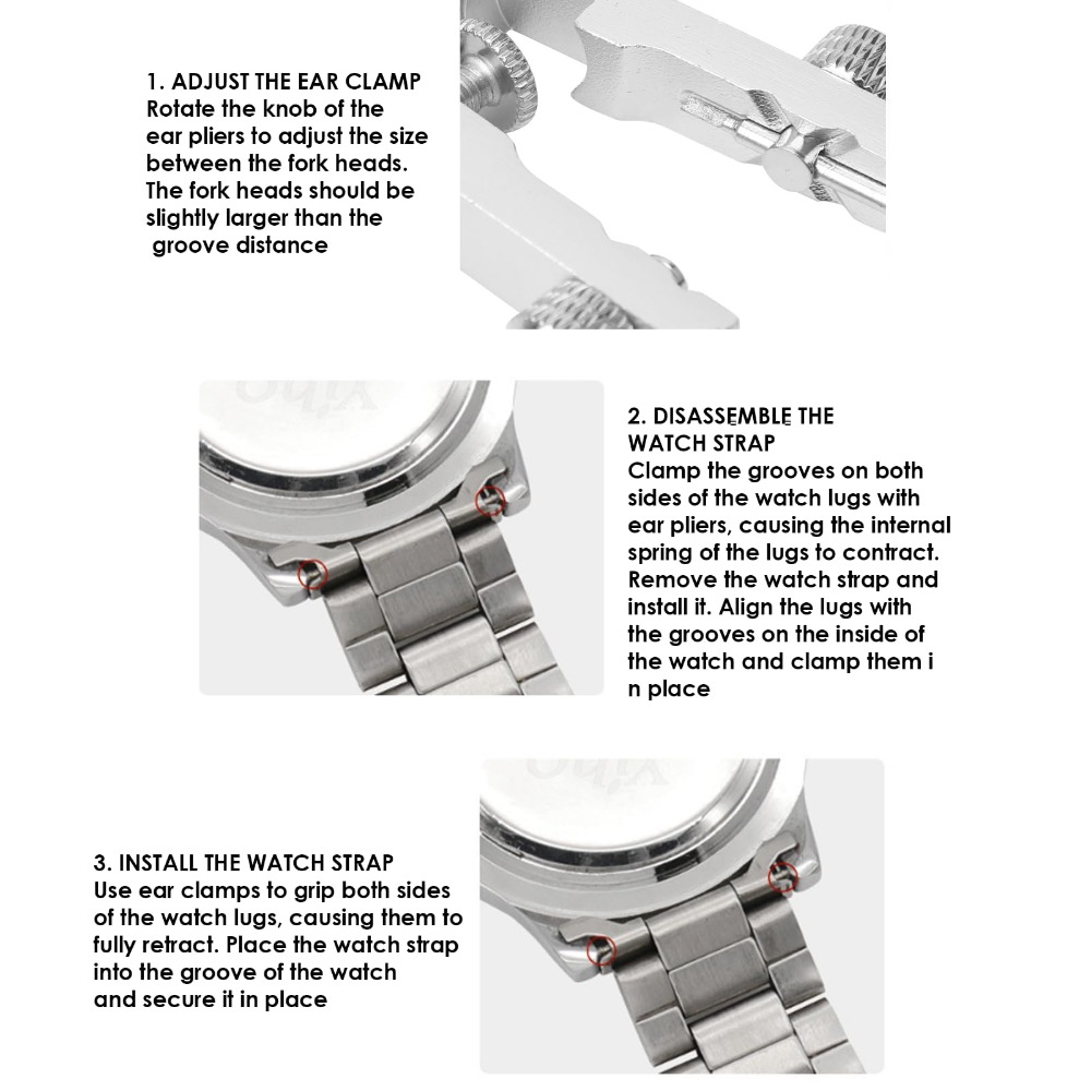 Watch Spring Bar Plier Tool Ki - Spring Bar Tool Set ulasan dan harga