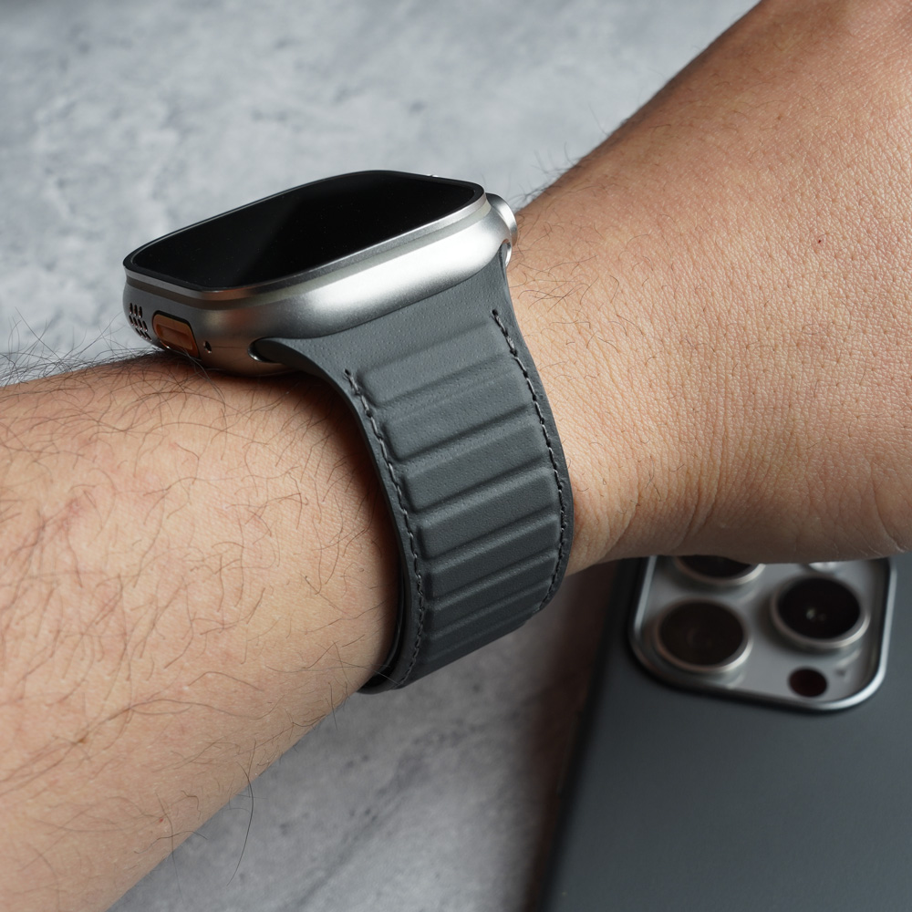 Magnetic Nappa Genuine Strap f - Suede Strap Watch ulasan dan harga