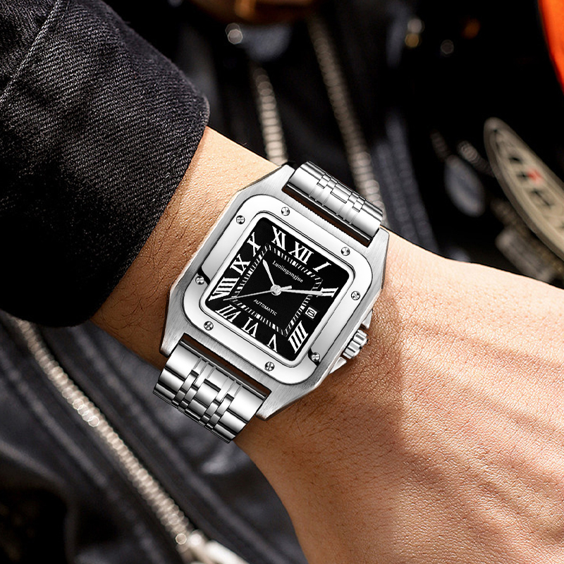 High-End Luxury Square Automat - Cartier Watch Tank ulasan dan harga