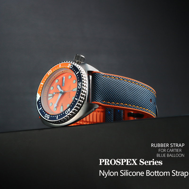 Nylon Silicone Bottom Watch Ba - Seiko Watch Prospex ulasan dan harga