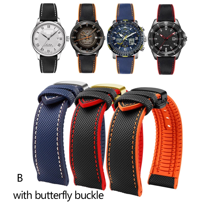 Nylon Silicone Bottom Watch Ba - Seiko Watch Prospex ulasan dan harga
