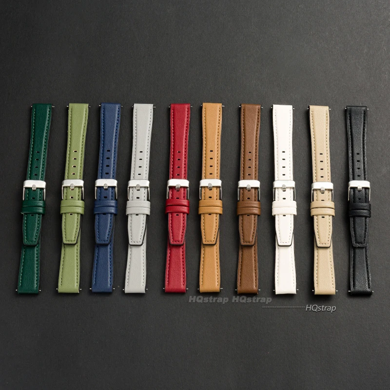 Ultra-thin Leather Watch Band  - Suede Strap Watch ulasan dan harga