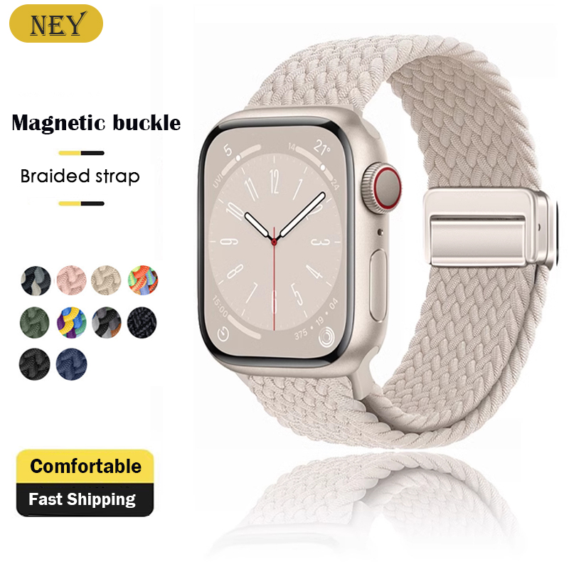 Braided Strap For Apple Watch  - Milanese Loop Magnetic ulasan dan harga