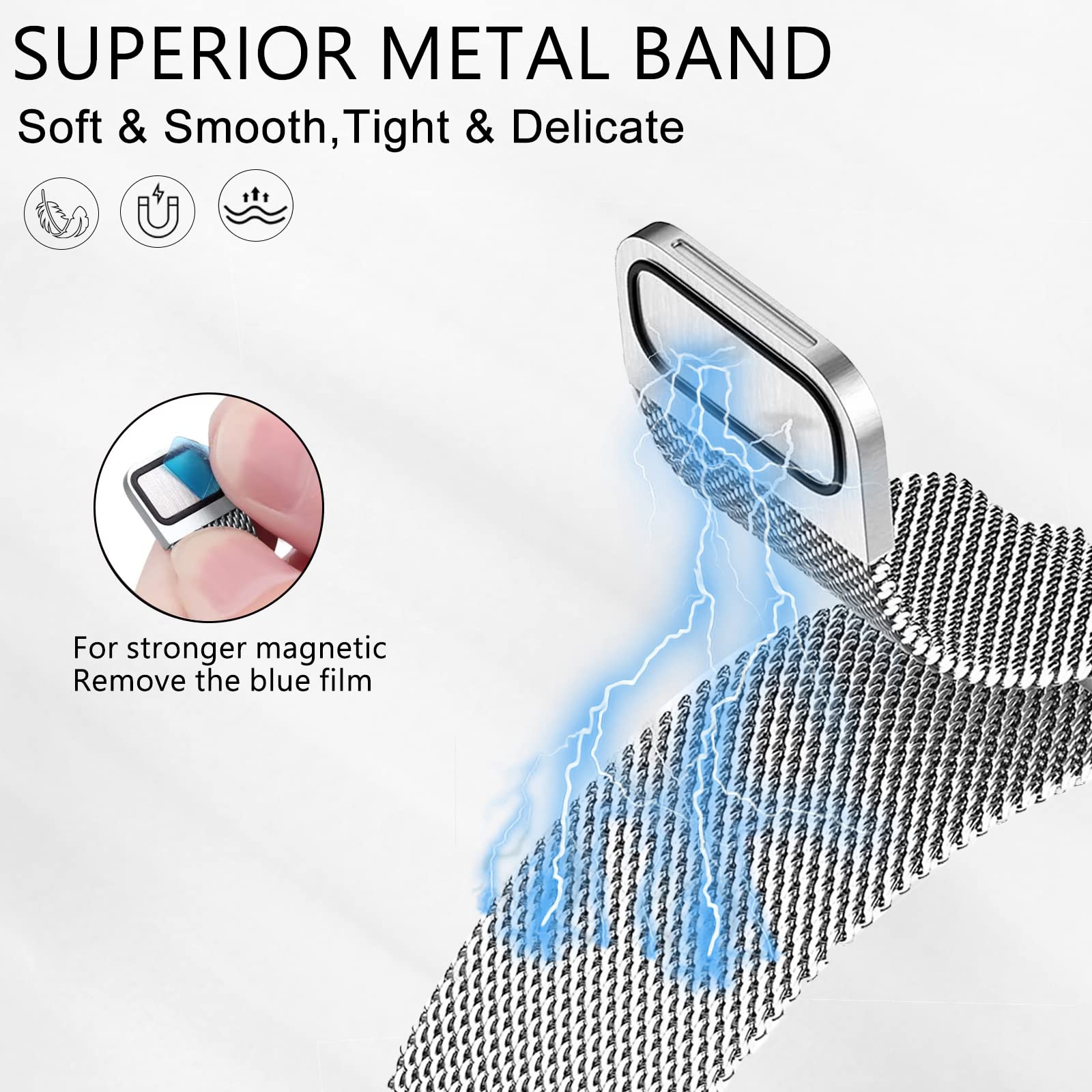Milanese loop For fitbit charg - Milanese Loop Magnetic ulasan dan harga