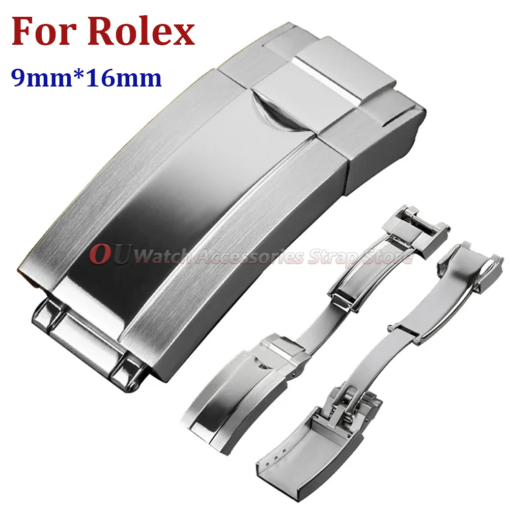 9mmx16mm Stainless Steel Deplo - Rolex Watch Daytona ulasan dan harga