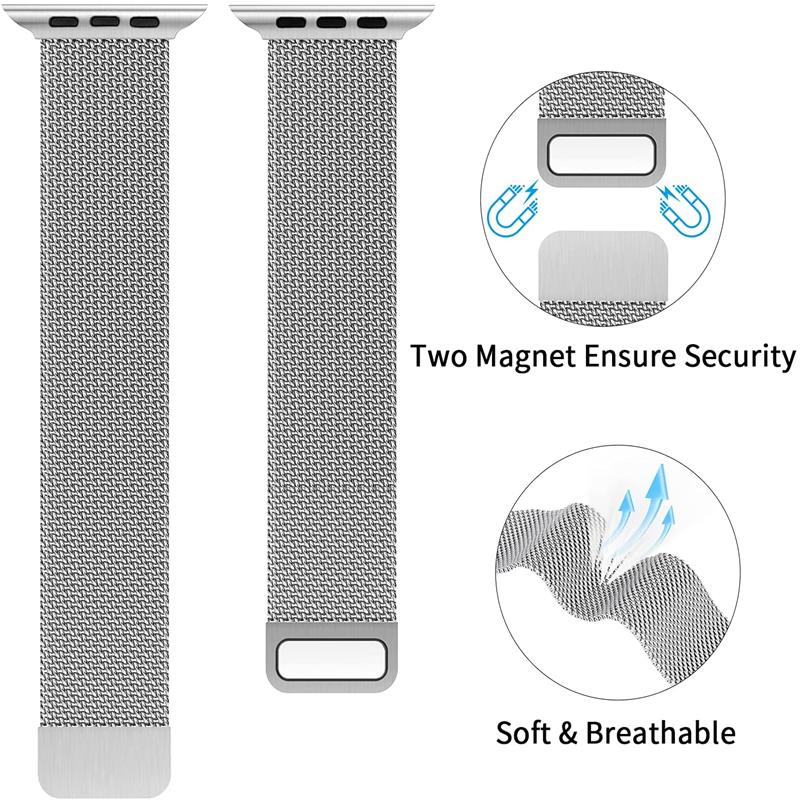 Milanese Loop For Apple Watch  - Milanese Loop Magnetic ulasan dan harga