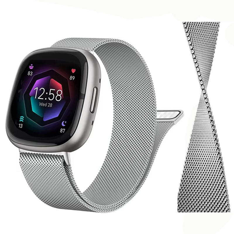 Milanese Loop strap for Fitbit - Milanese Loop Magnetic ulasan dan harga